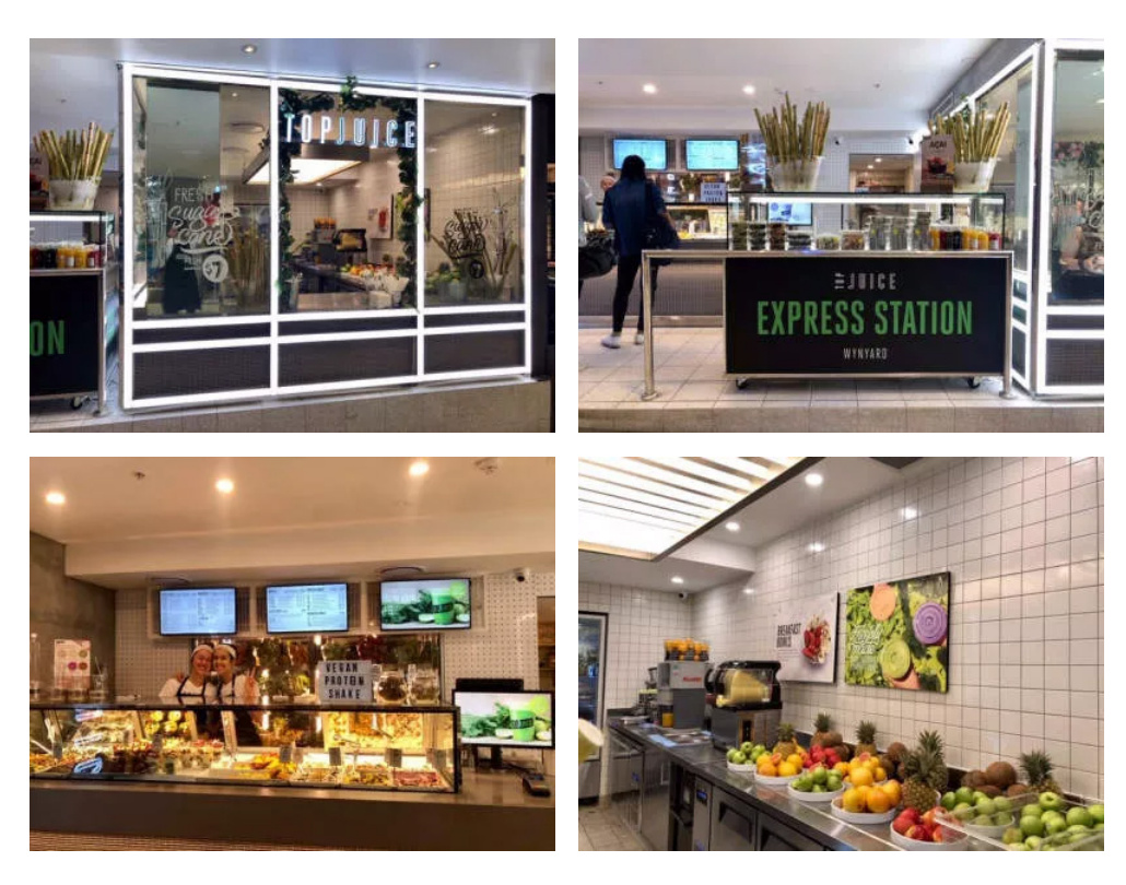 Top Juice shop fit out